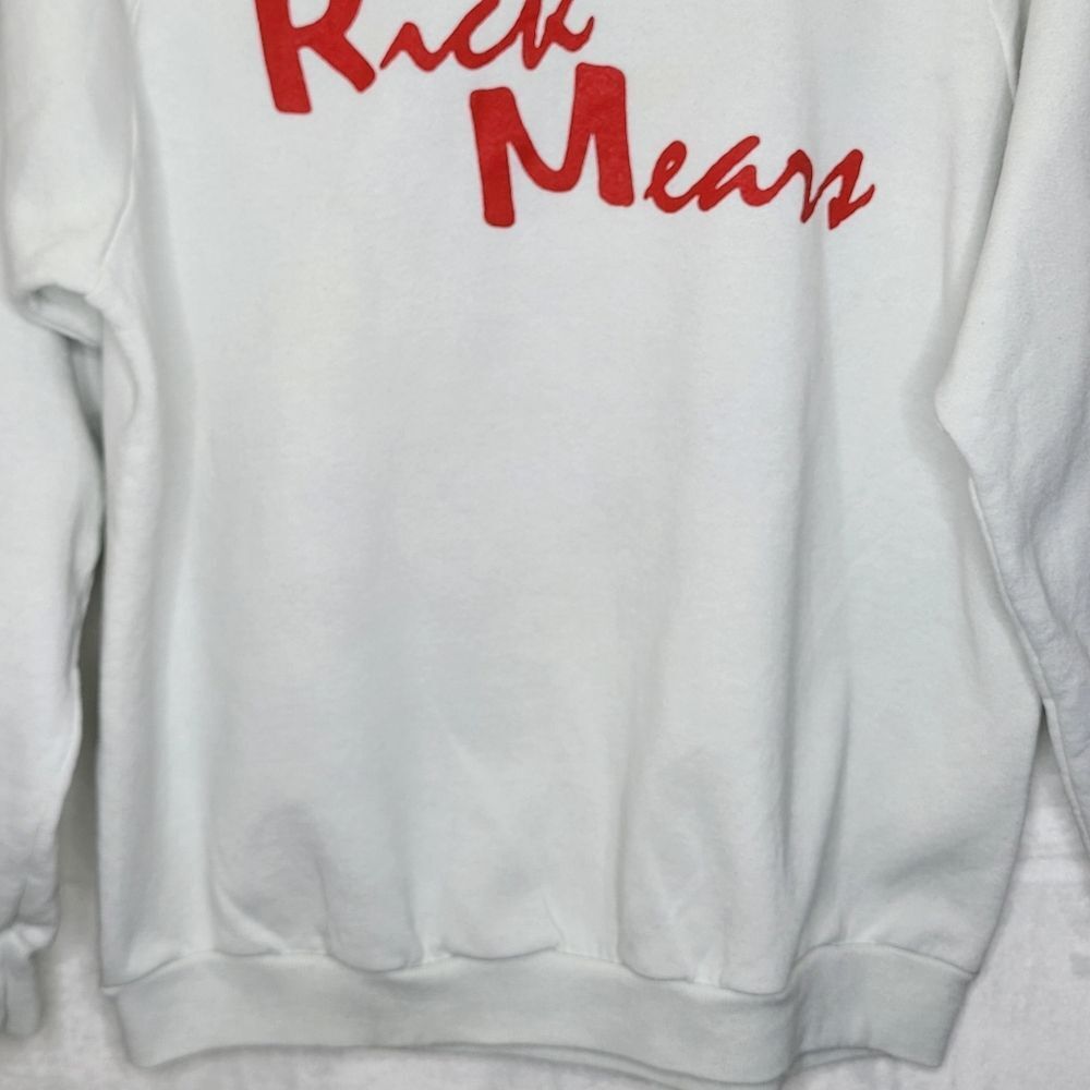 Vintage 80s Pennzoil Motorsport Rick Mears Racing Sweatshirt Size XL - Picture 11 of 15
